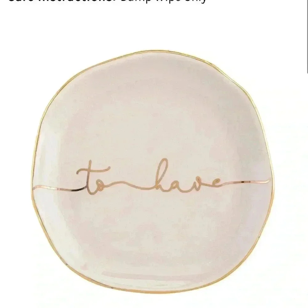 "To have; to hold” trinket jewelry trays - Picture 4 of 6